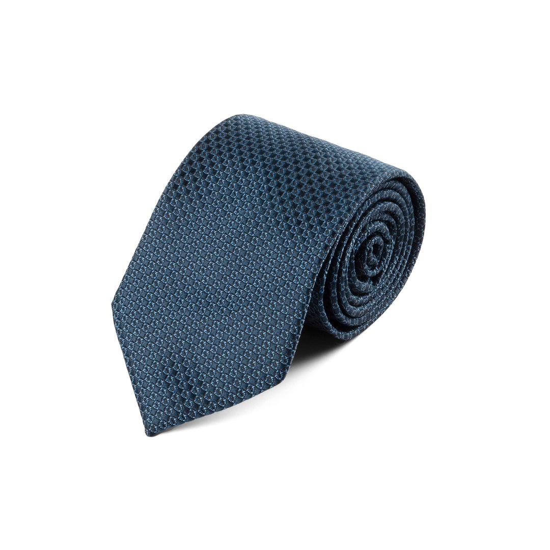 ELEGANT NAVY BLUE TIE