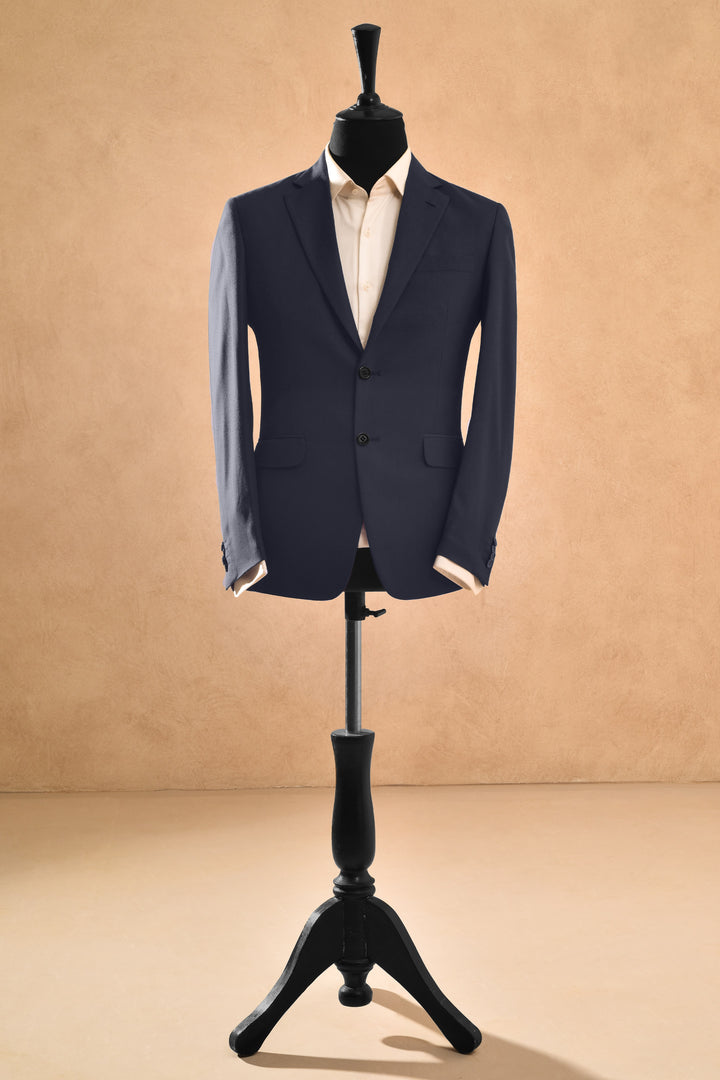 Classic Navy Blue Blazer