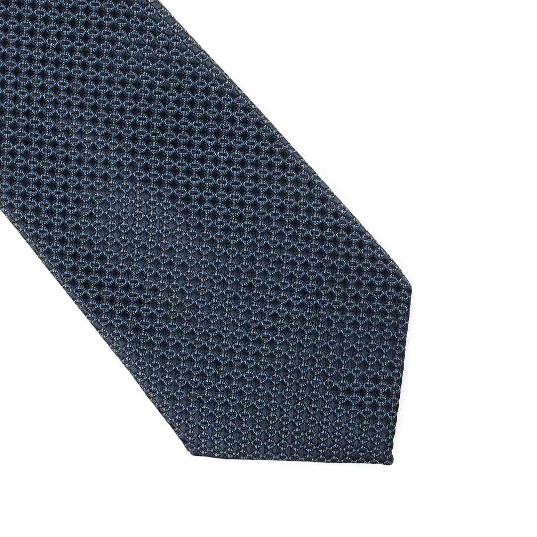 ELEGANT NAVY BLUE TIE