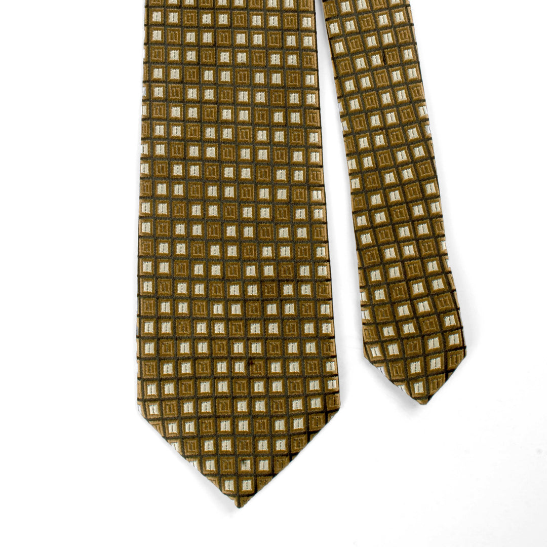 ELEGANT MID BROWN TIE