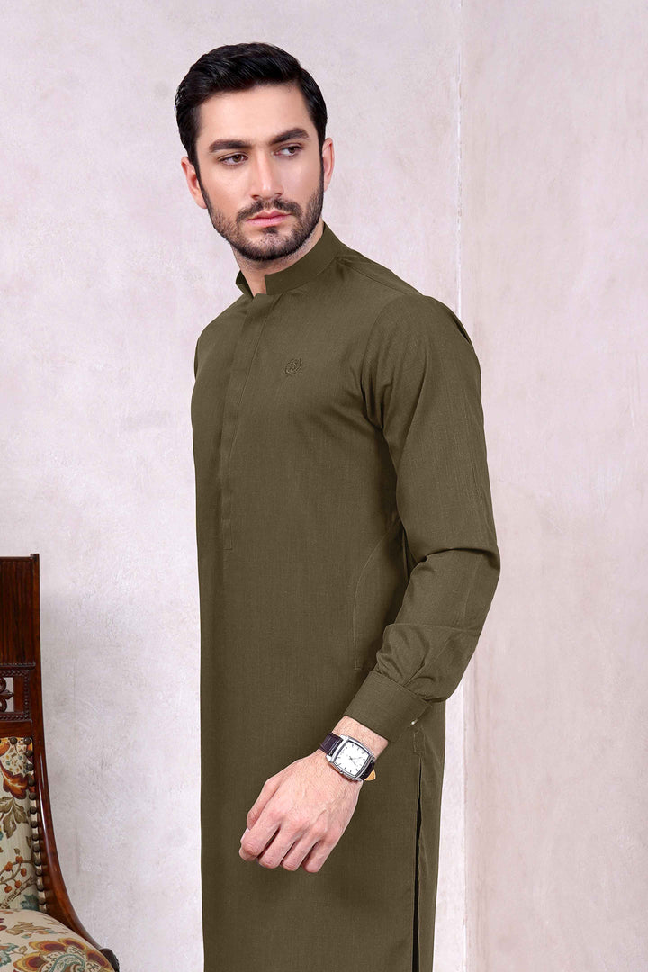 Sard-Aab Brown  Kurta Pant