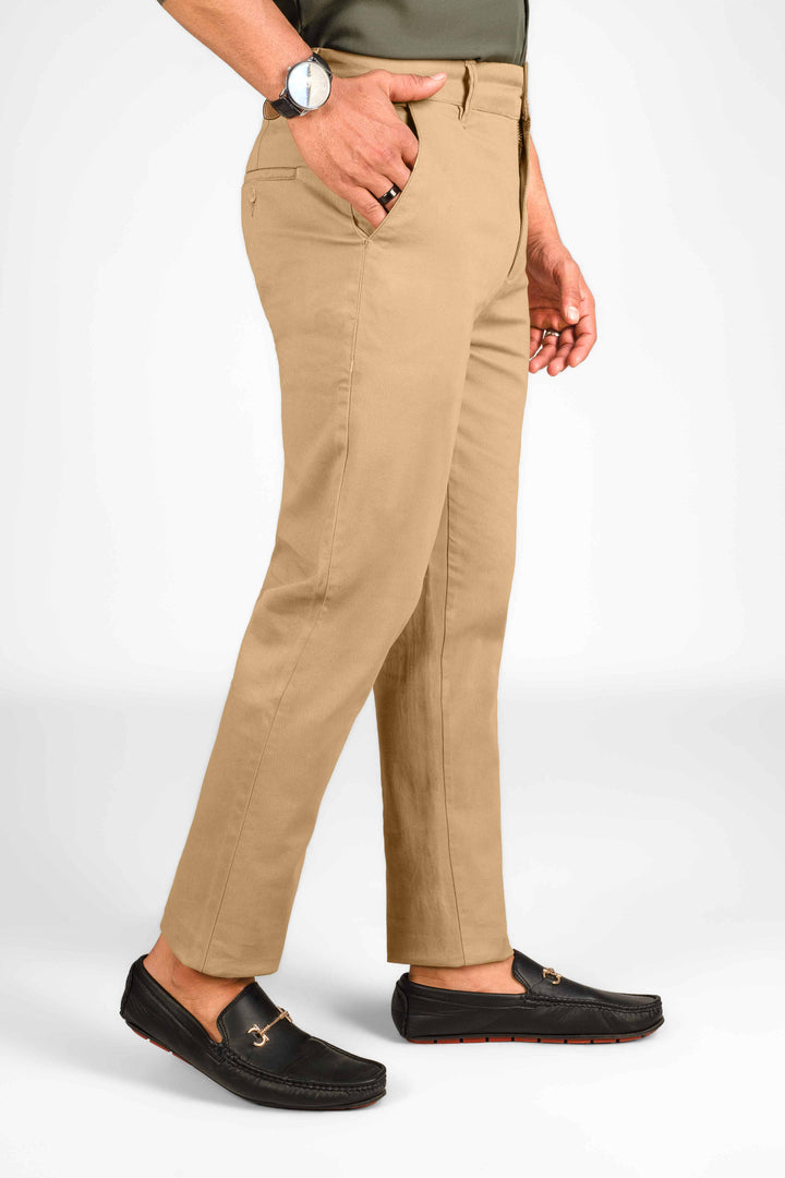 Men's Classic Khaki Slim Fit Chinos