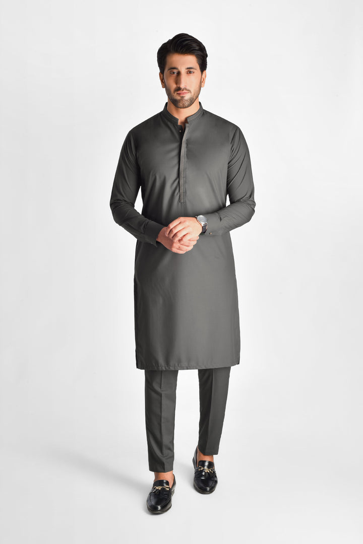 Tasawar Dusty Olive Kurta Pant