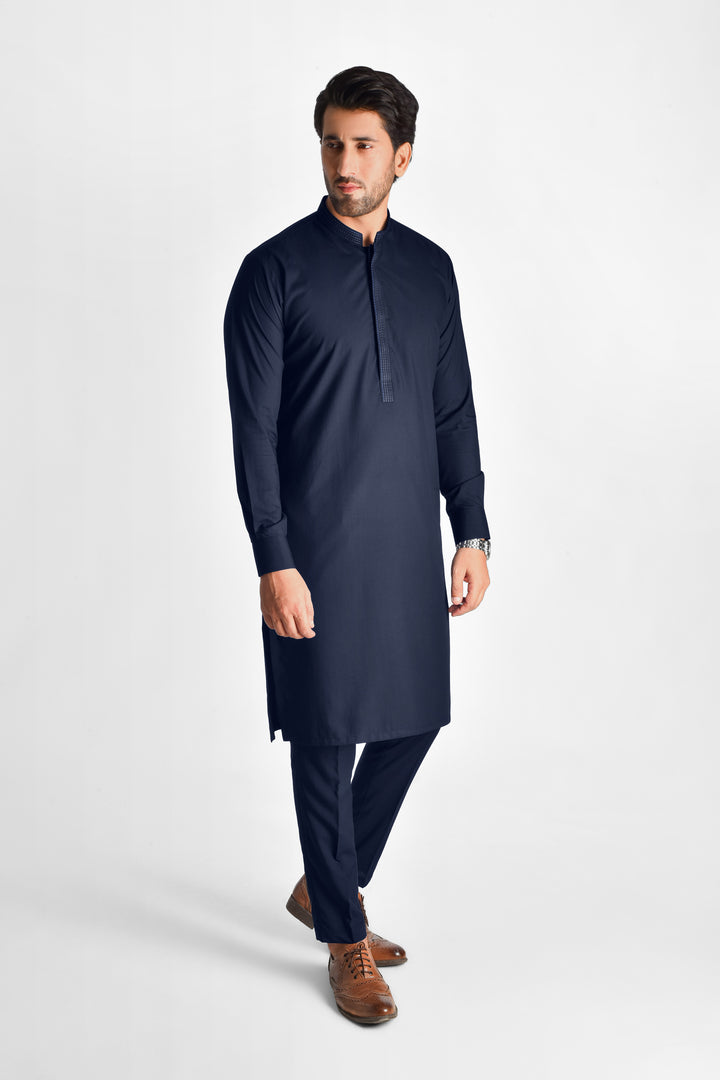 Tasawar Aquamarine Blue Kurta Pant