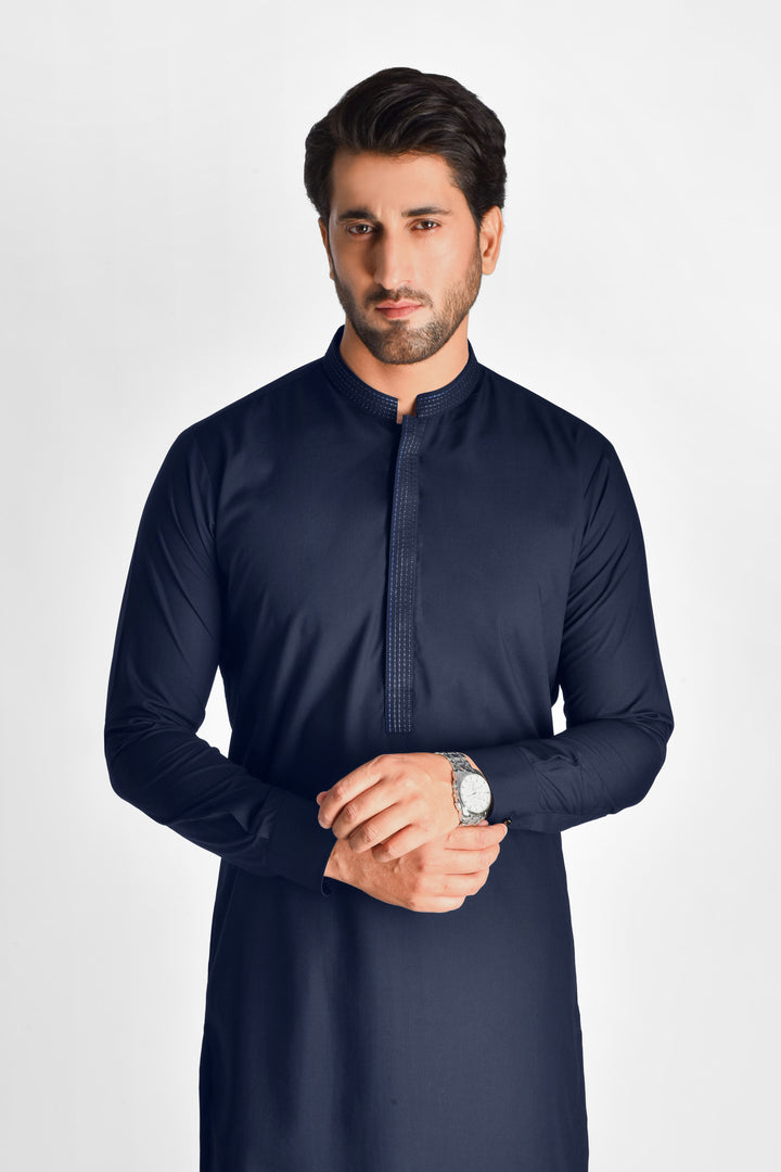 Tasawar Aquamarine Blue Kurta Pant