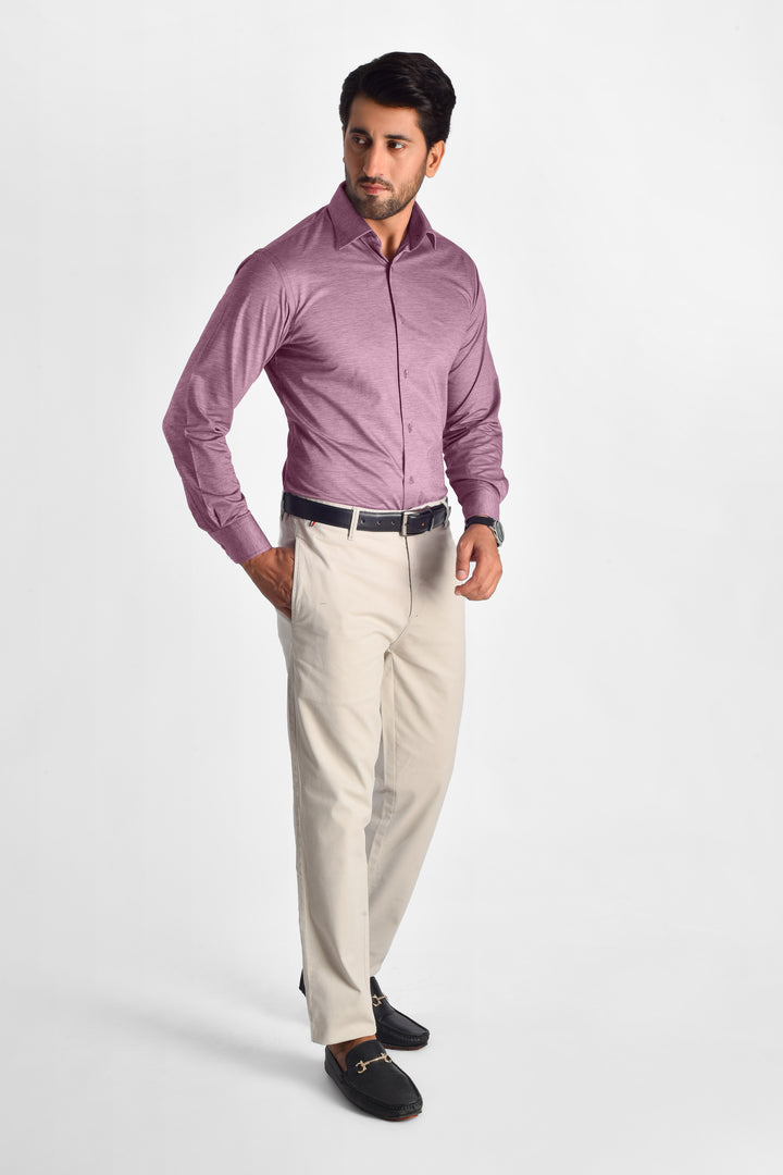 Stretch Plum Shirt