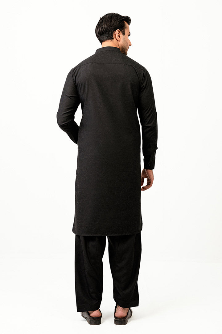 Victory Black Kurta Shalwar