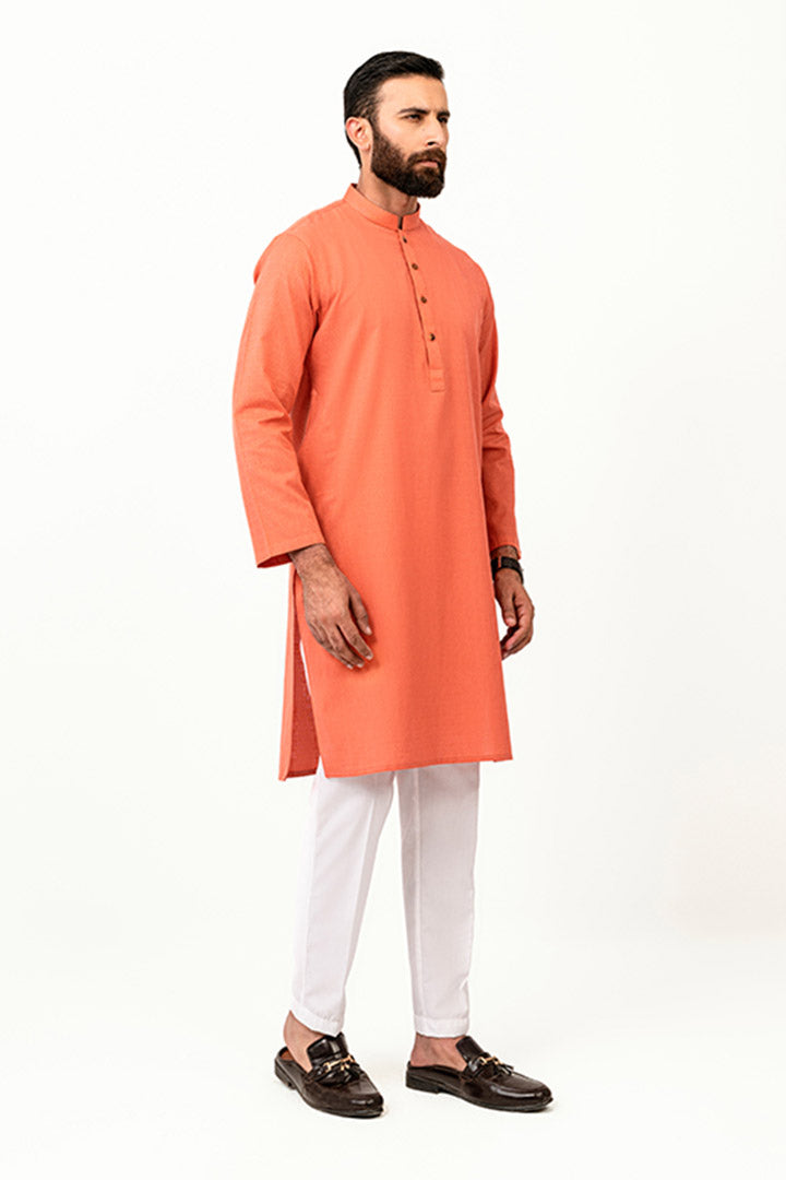 Loom Rust Kurta