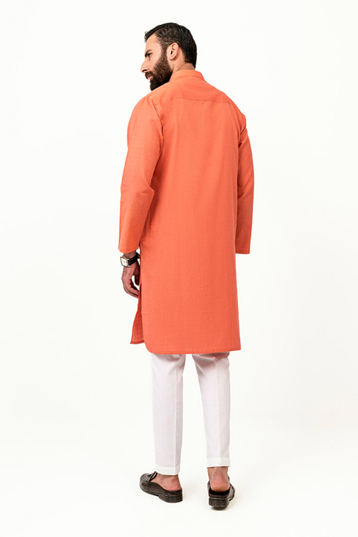 Loom Rust Kurta