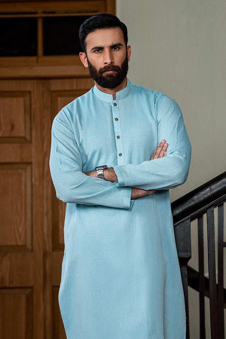 Loom Porcelain Blue Kurta