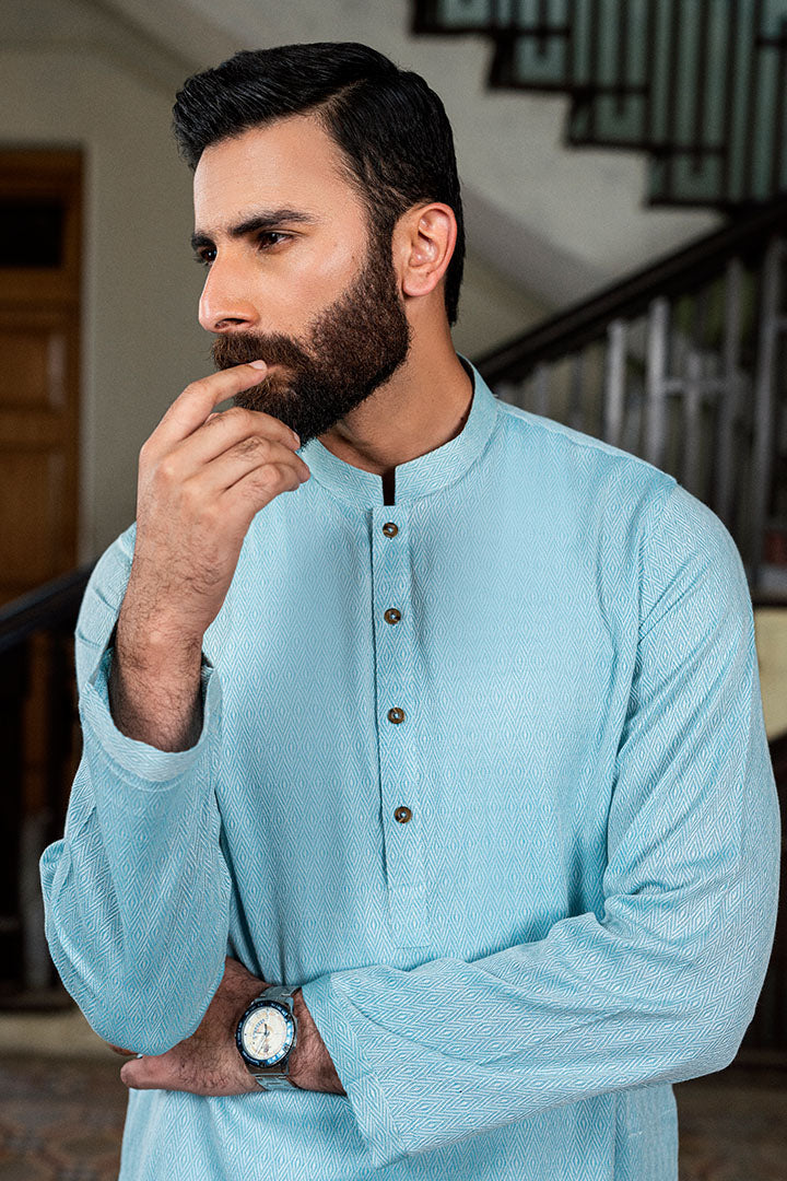 Loom Porcelain Blue Kurta