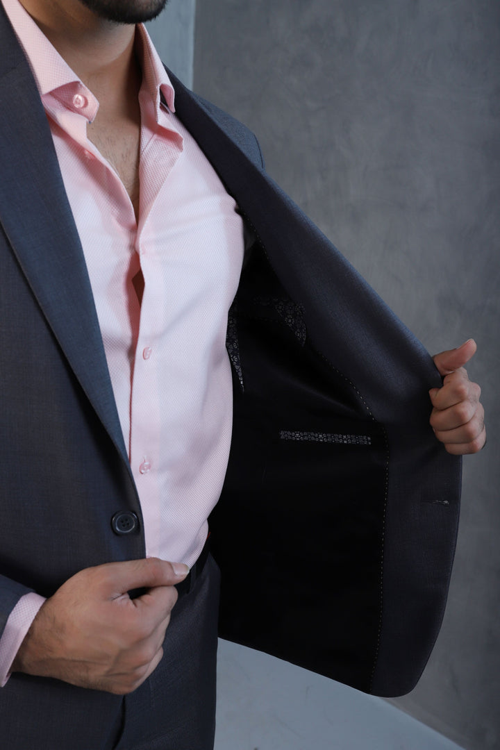 Premium Charcoal Grey Blazer