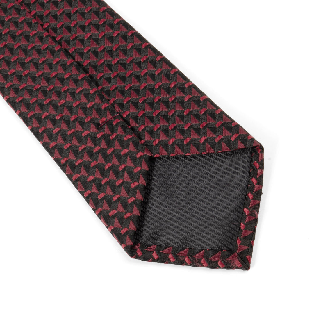 ELEGANT MAROON TIE