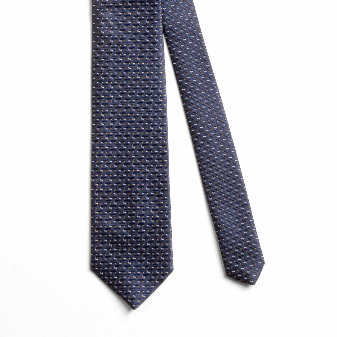 ELEGANT NAVY TIE