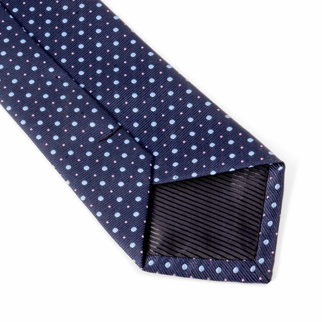 ELEGANT NAVY BLUE TIE