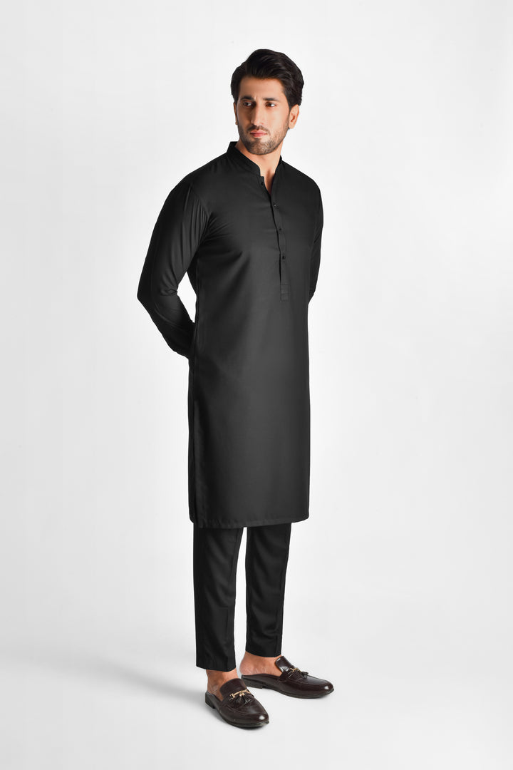 Arsh Jade Black Kurta Pant