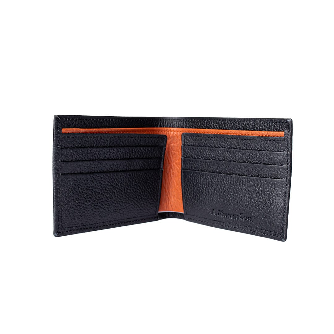 Bifold Tan & Black Inner Contrast Wallet