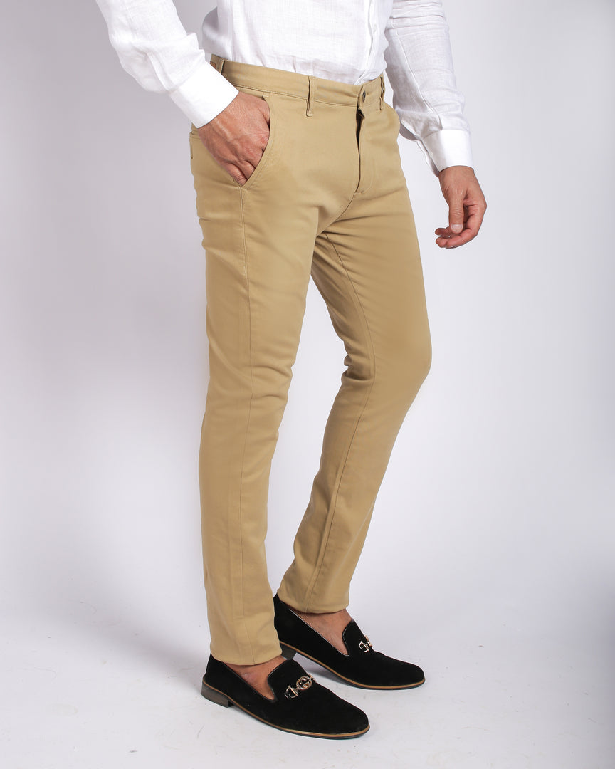 Slim Fit Khaki Chino